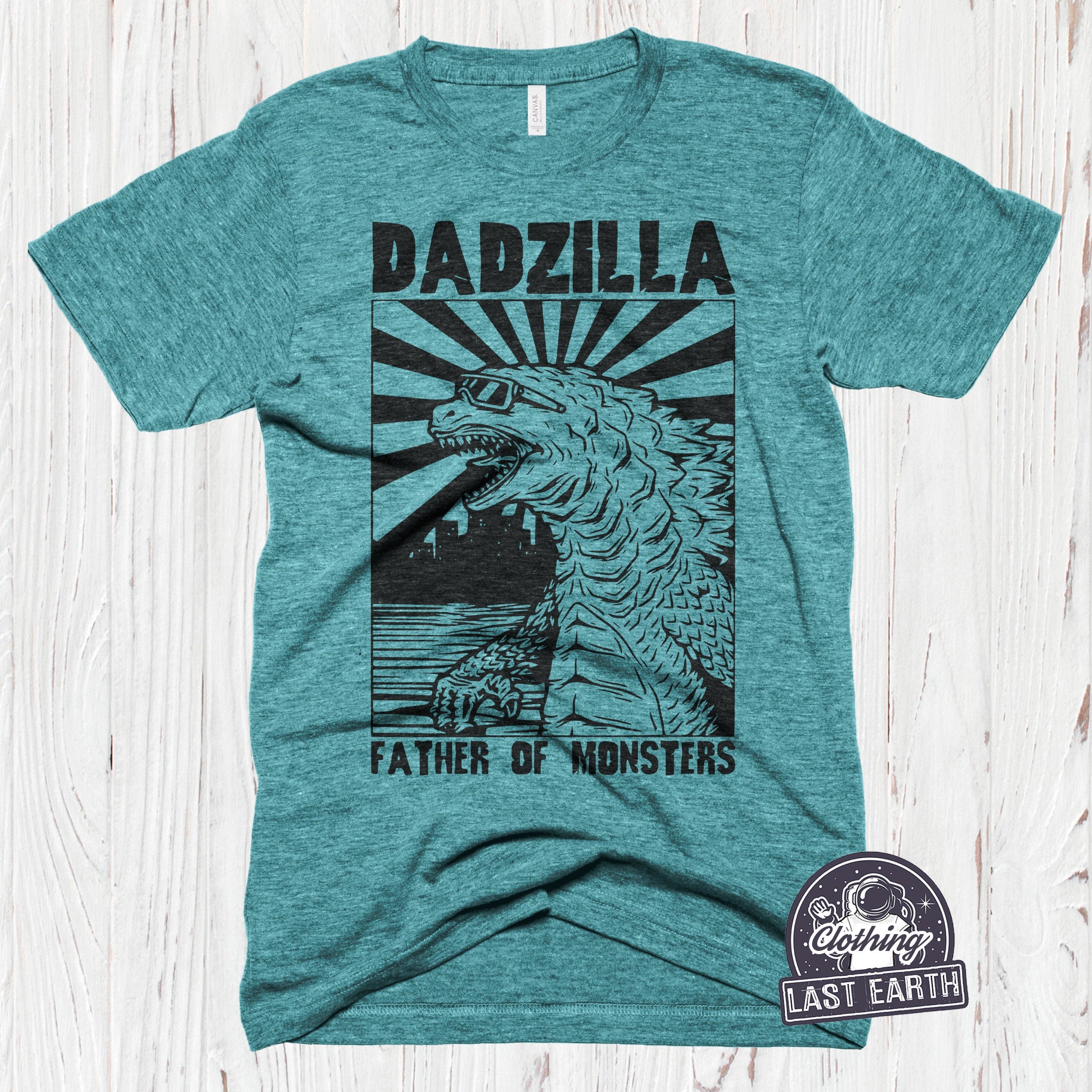 Dadzilla Father Day Dad Papa Daddy Dinosaur Tee Unisex T-shirt, Sweatshirt, Hoodie (1)