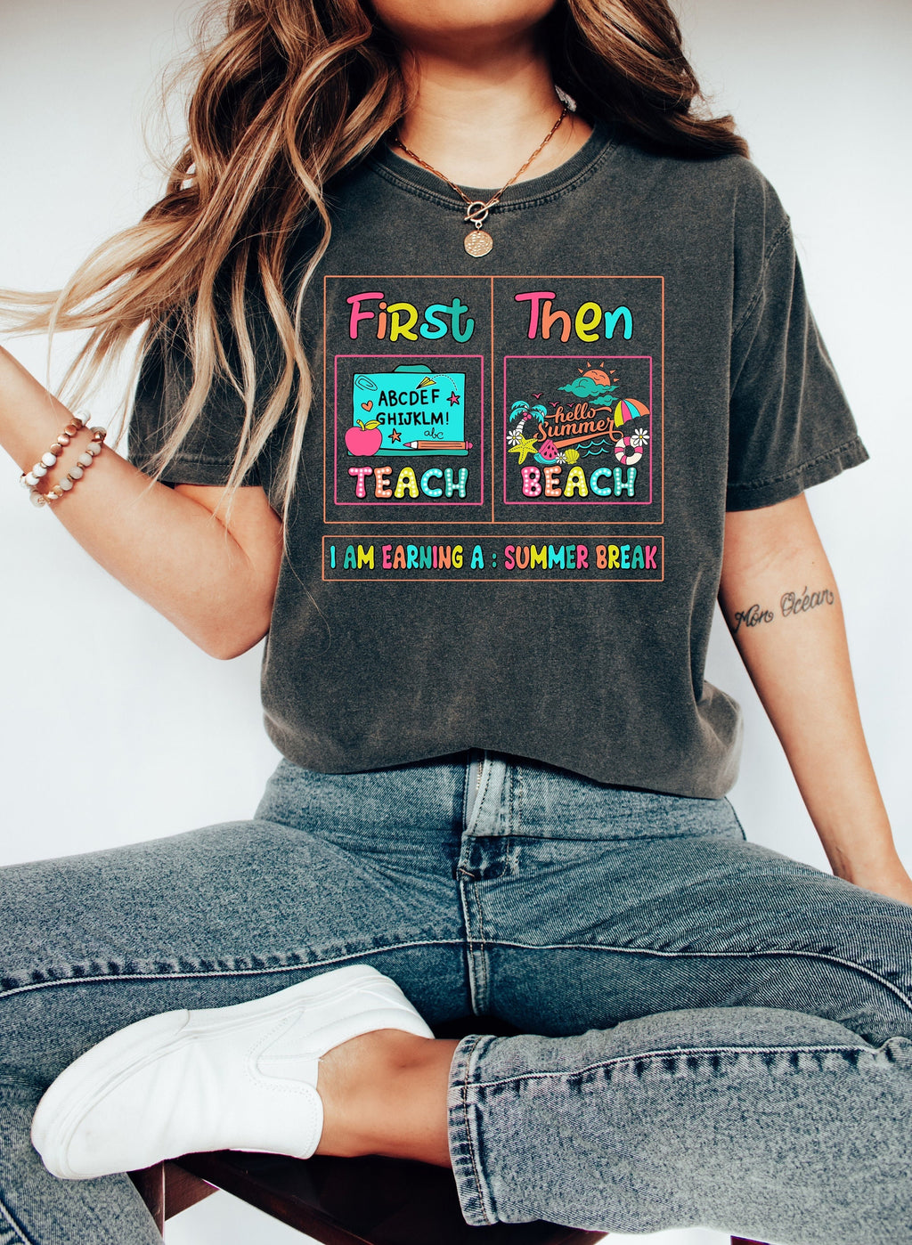 First Teach Beach First Teach Beach Teacher Summer Vacation Teacher Summer (1)