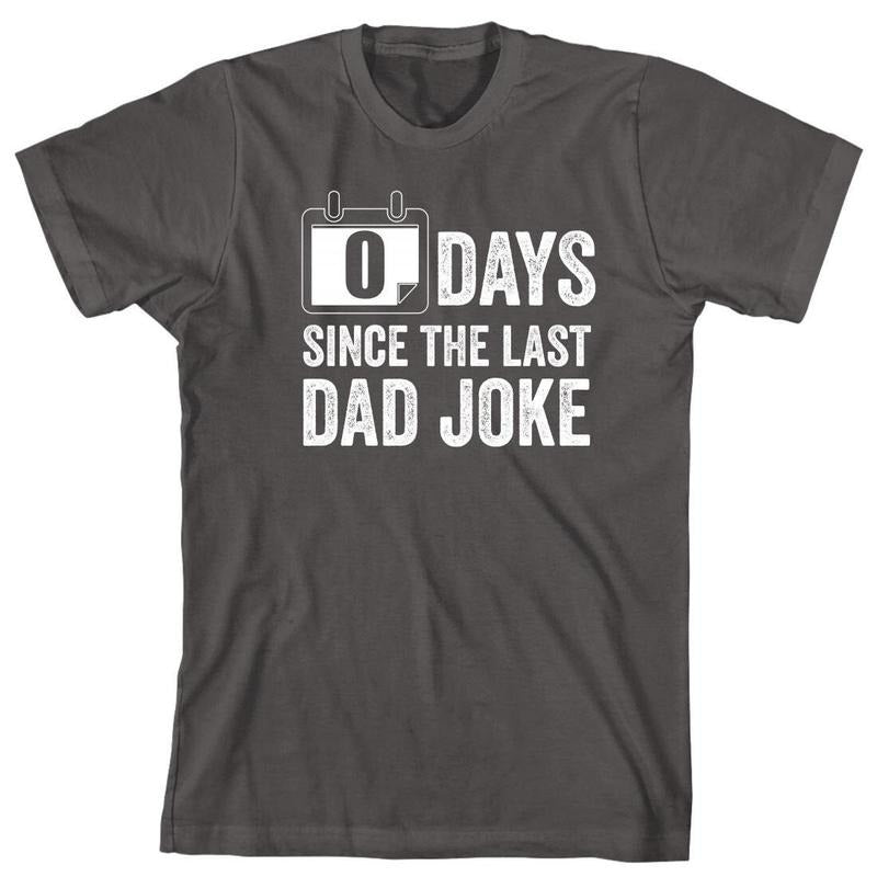 0 Days Since The Last Dad Joke Shirt Hoodie Sweater Funny Father's Day Christmas Gift - Id 388 Sweatshirt | TeeBloomCo.com