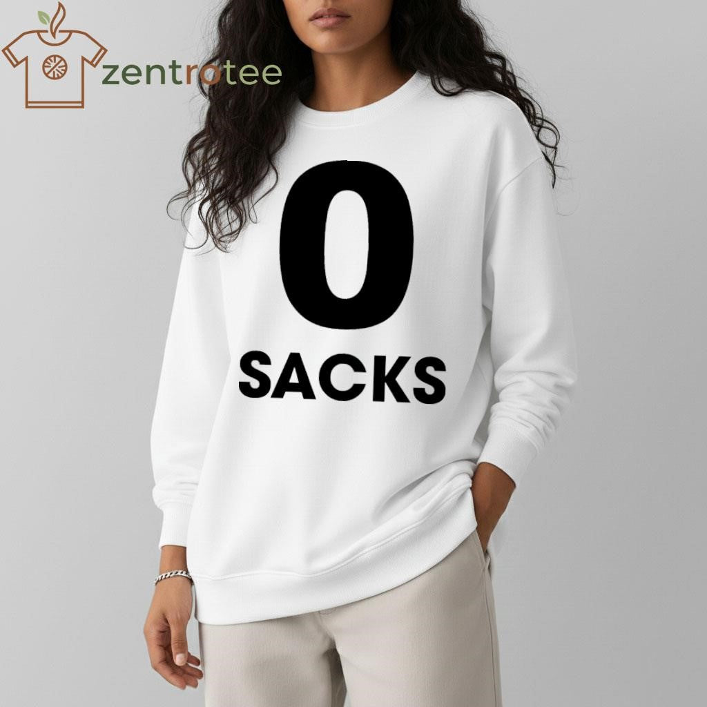 0 Sacks text tee