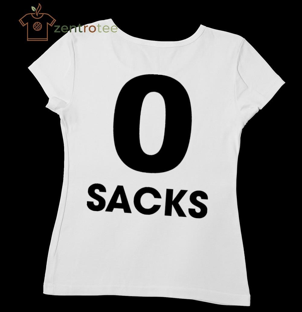 0 Sacks text tee