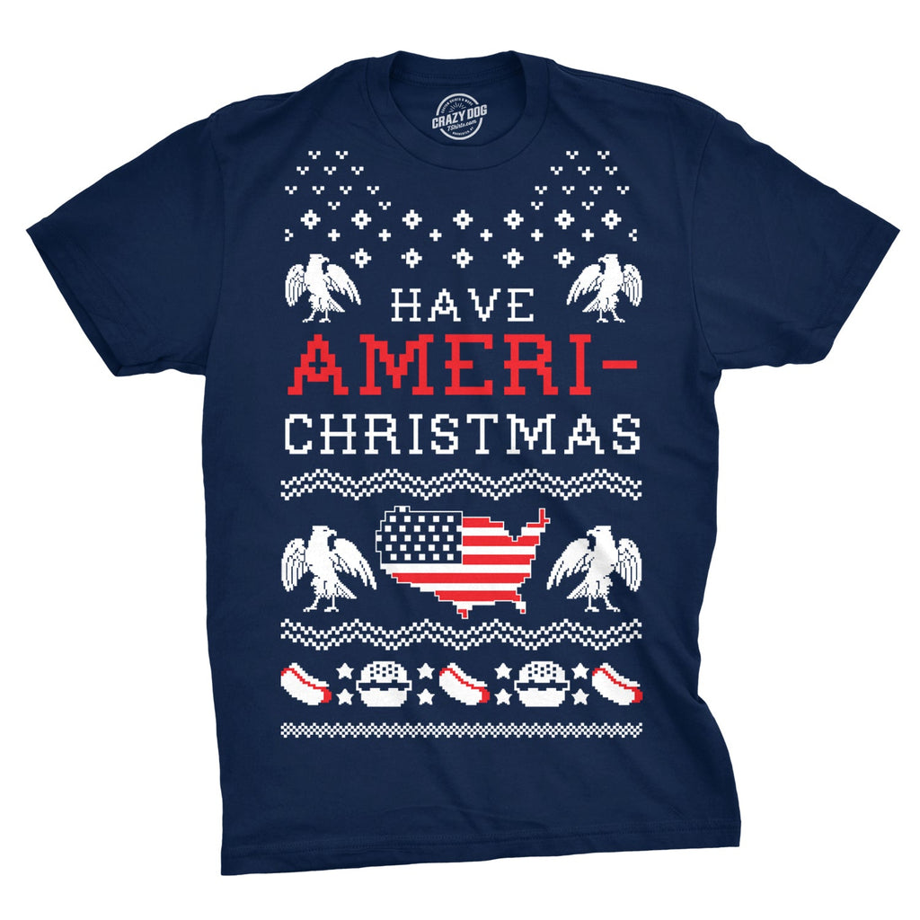 Have Ameri-Christmas Men's T Shirt