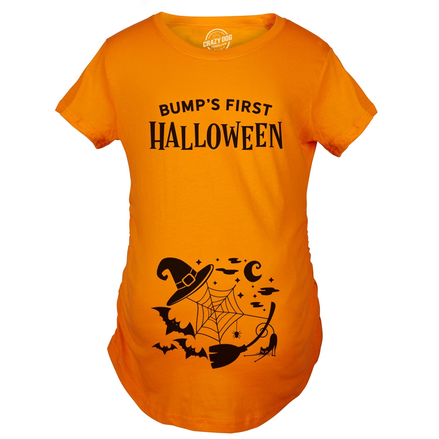 Bump's First Halloween Maternity T Shirt