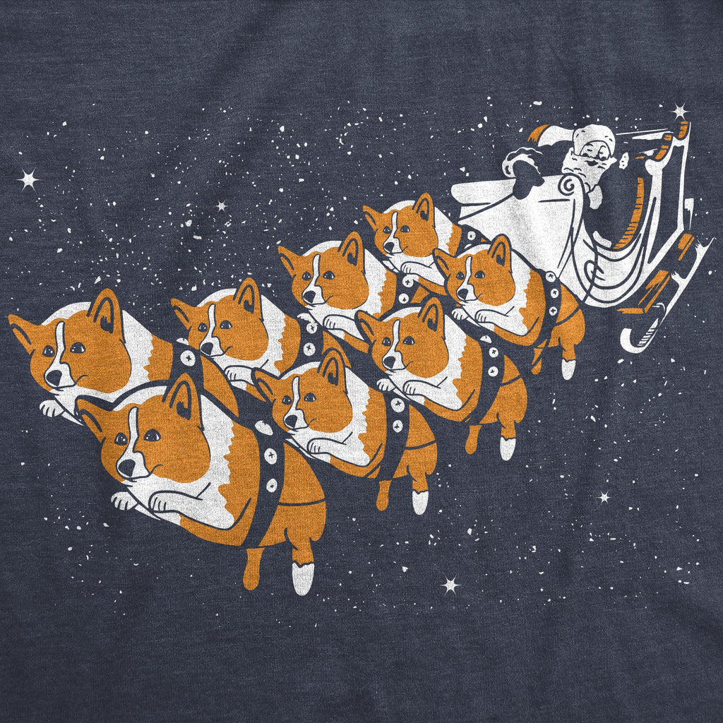 Corgi Sleigh Women's T Shirt