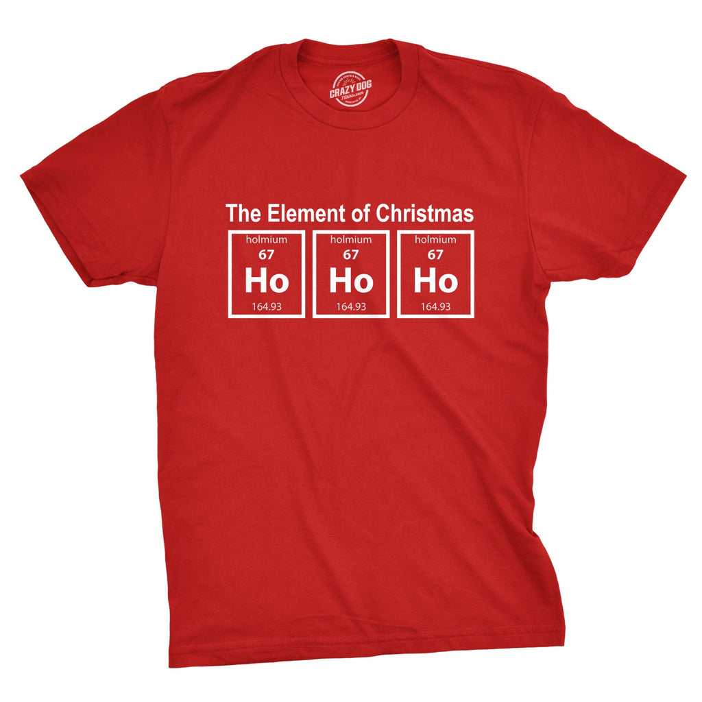 The Element Of Christmas Men's T Shirt