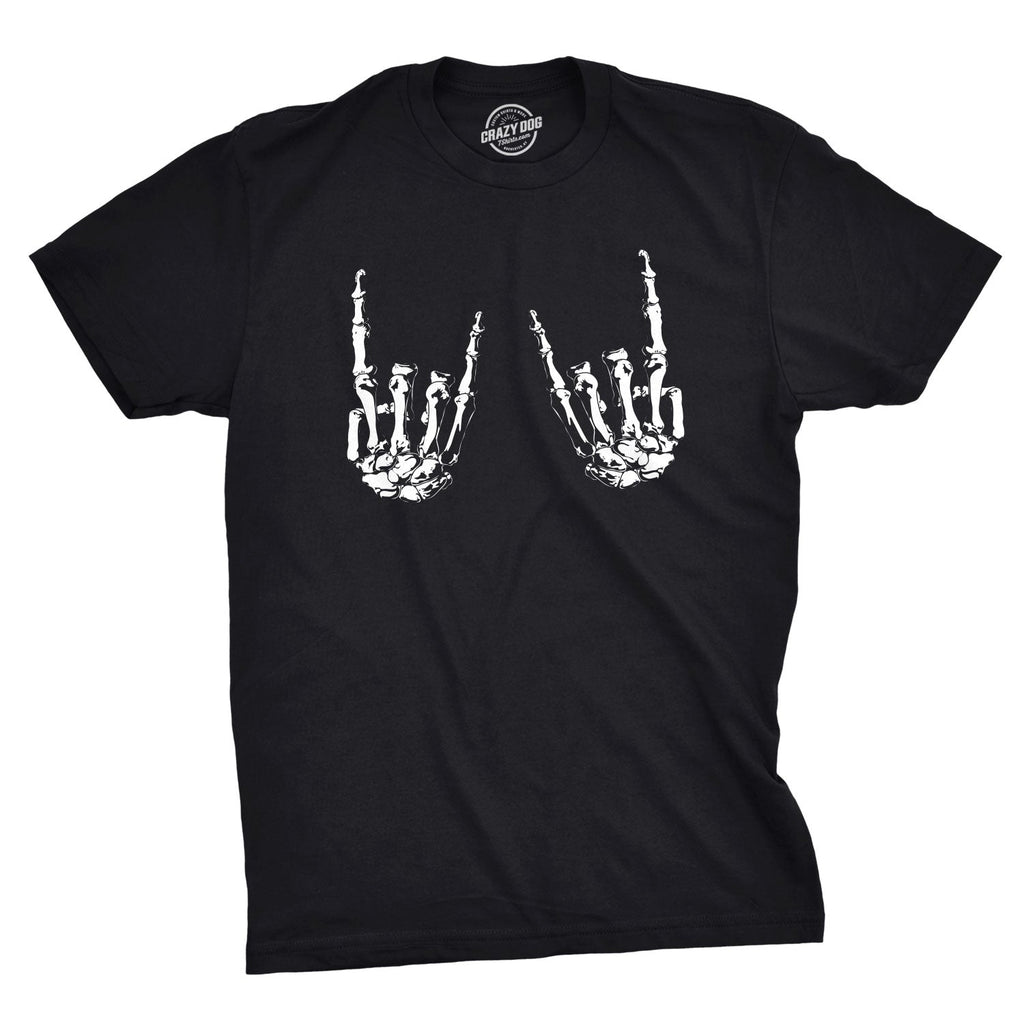 Rock On Bones Men's T Shirt