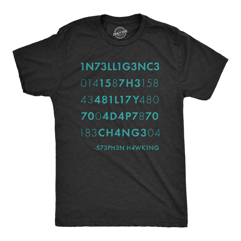 1N73LL1G3NC3 Men's T Shirt