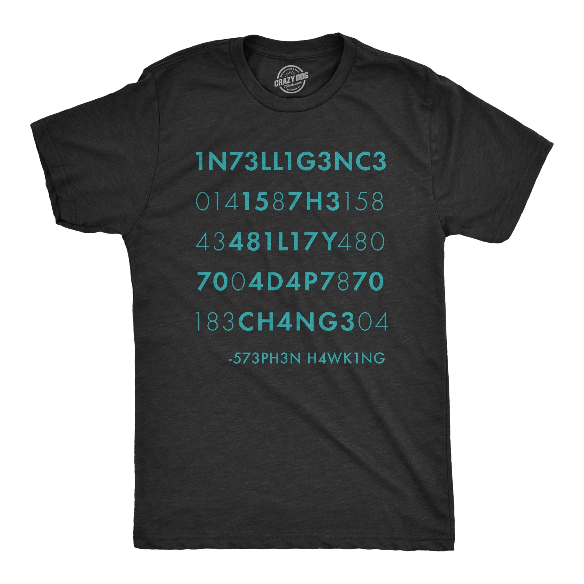 1N73LL1G3NC3 Men's T Shirt