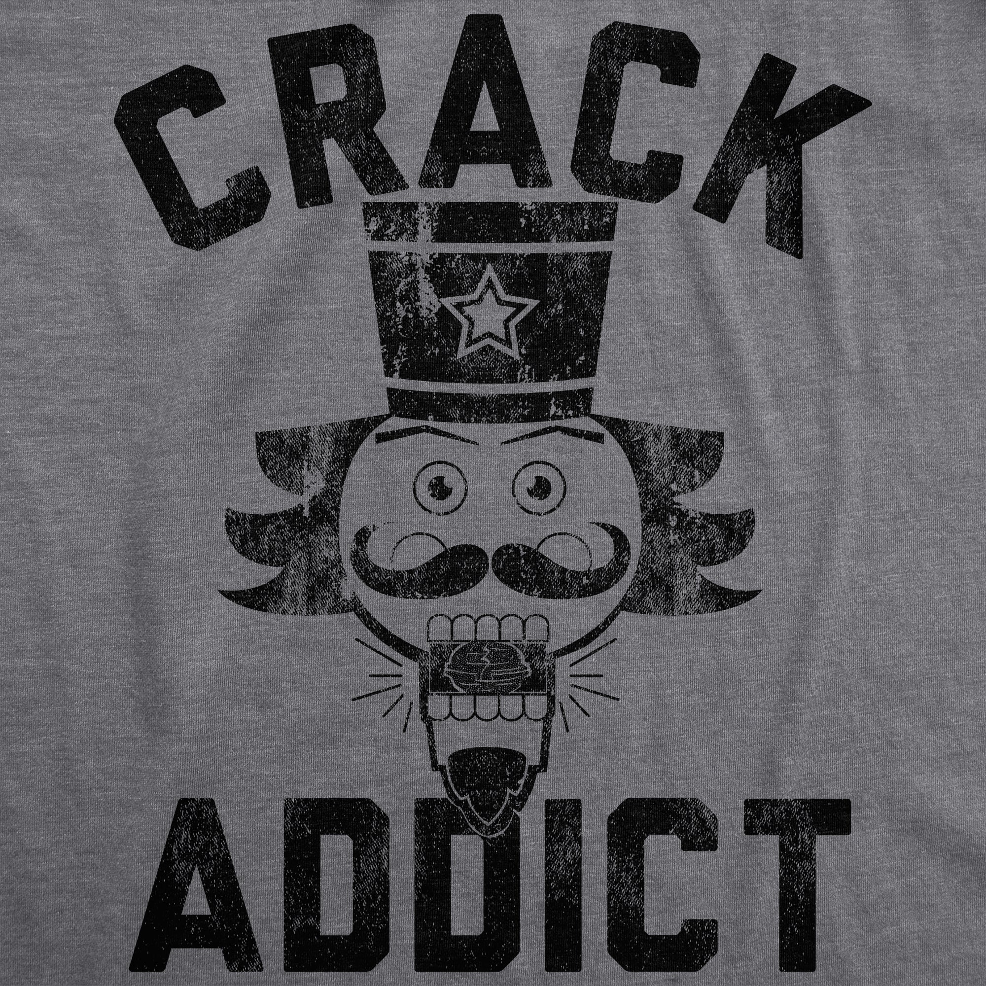 Crack Addict Men's T Shirt