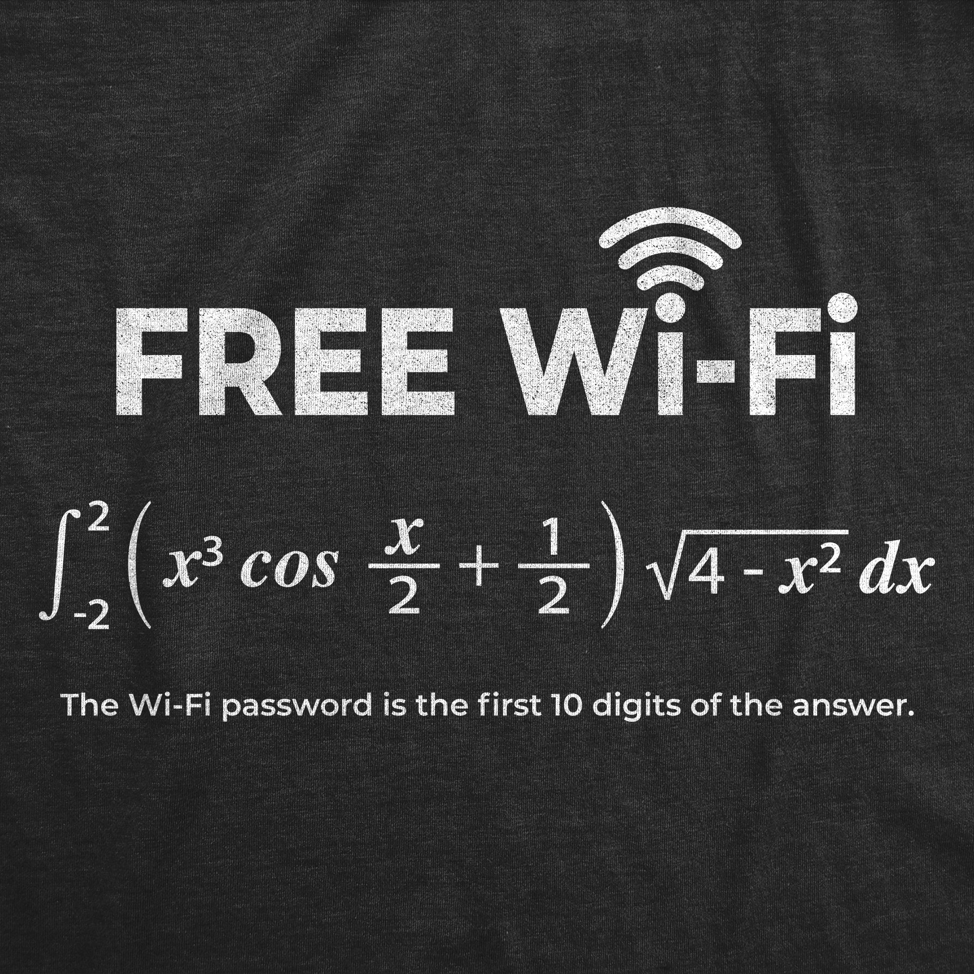 Free Wifi Men's T Shirt