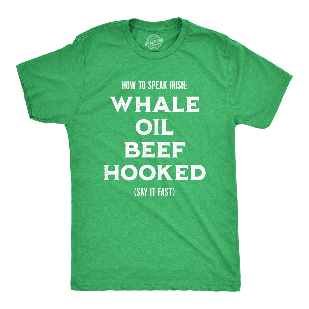 How To Speak Irish Men's T Shirt