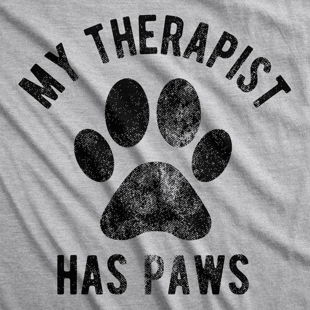 My Therapist Has Paws Men's T Shirt