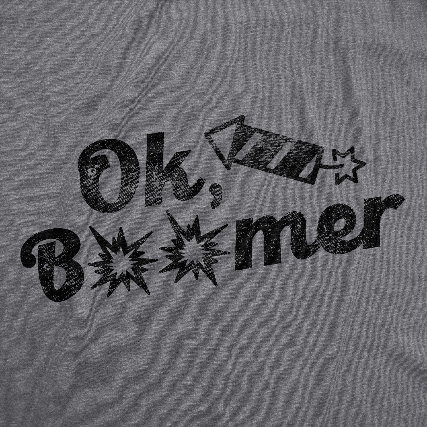 Ok Boomer Fireworks Men's T Shirt