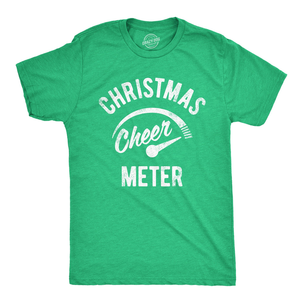 Christmas Cheer Meter Men's T Shirt