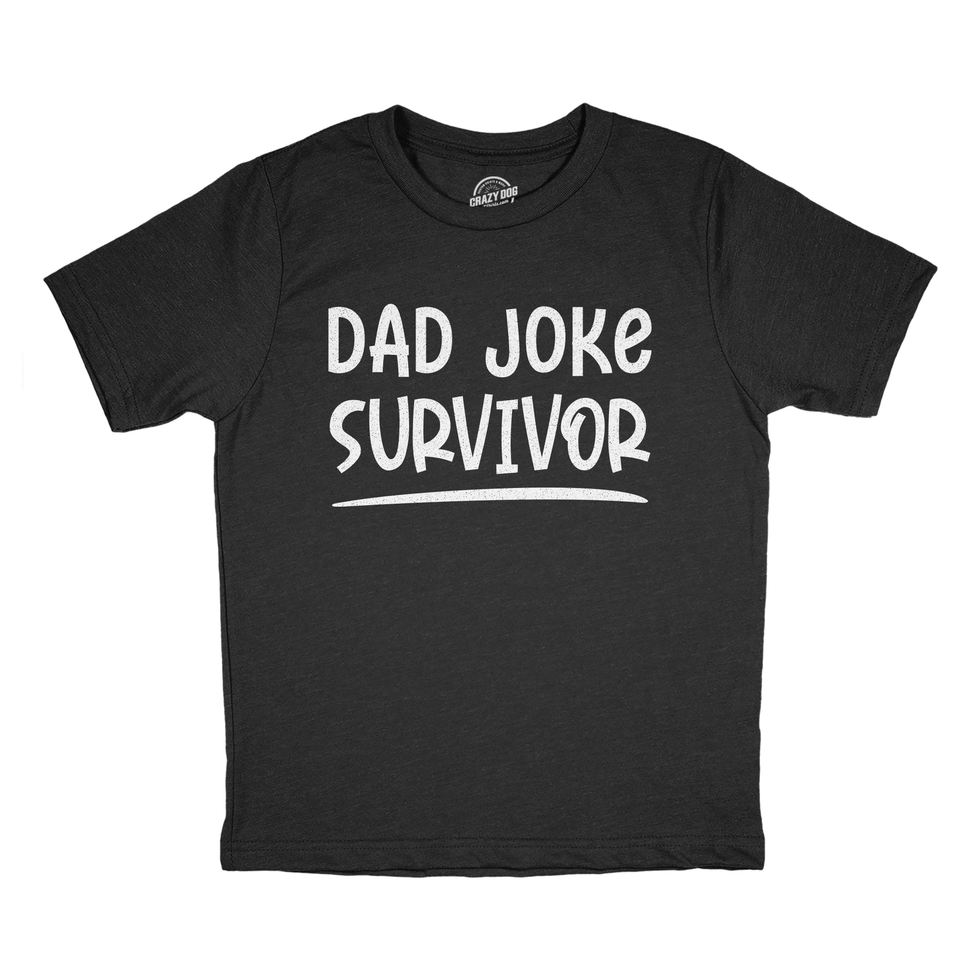 Dad Joke Survivor Youth T Shirt