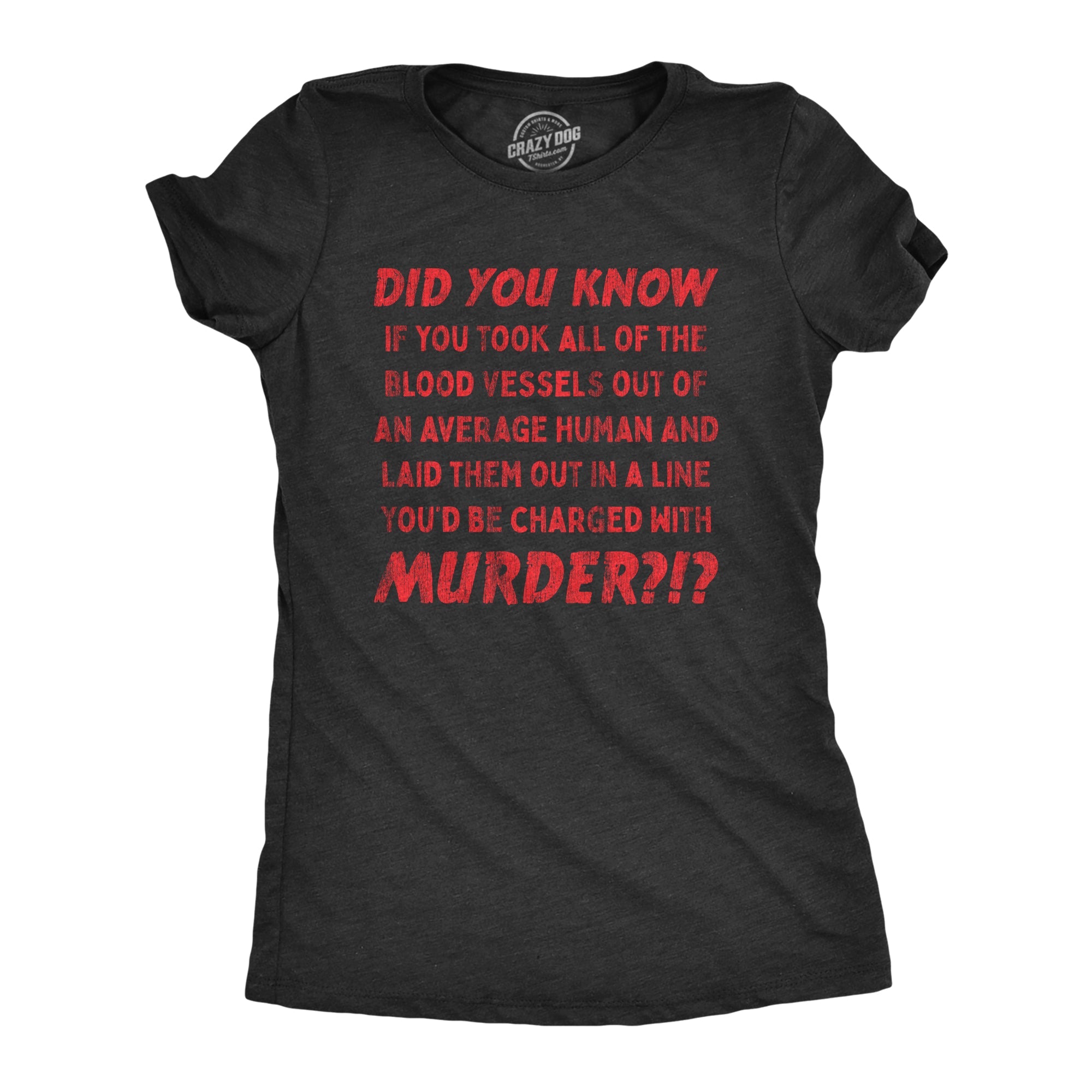 Charged With Murder Women's T Shirt