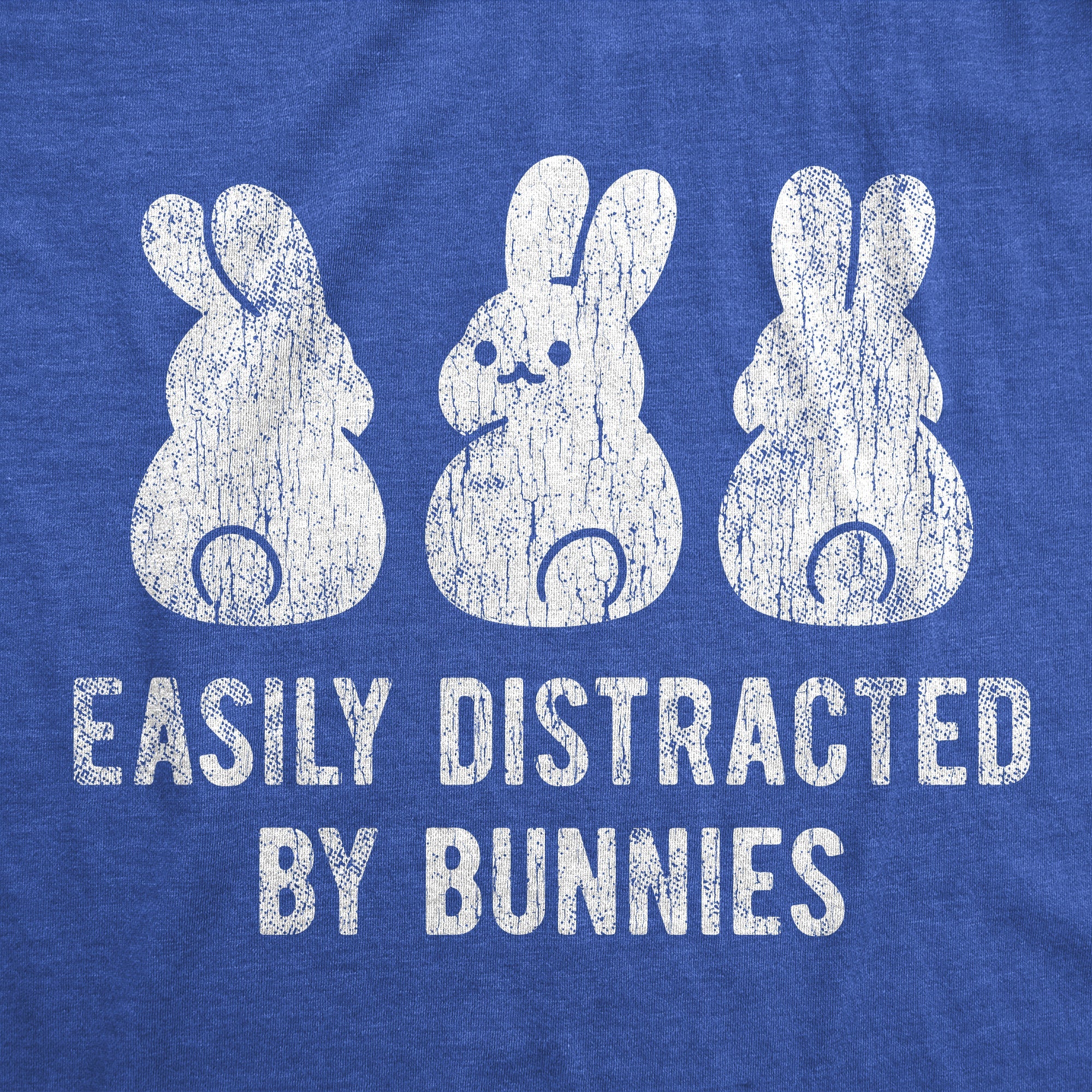 Easily Distracted By Bunnies Women's T Shirt
