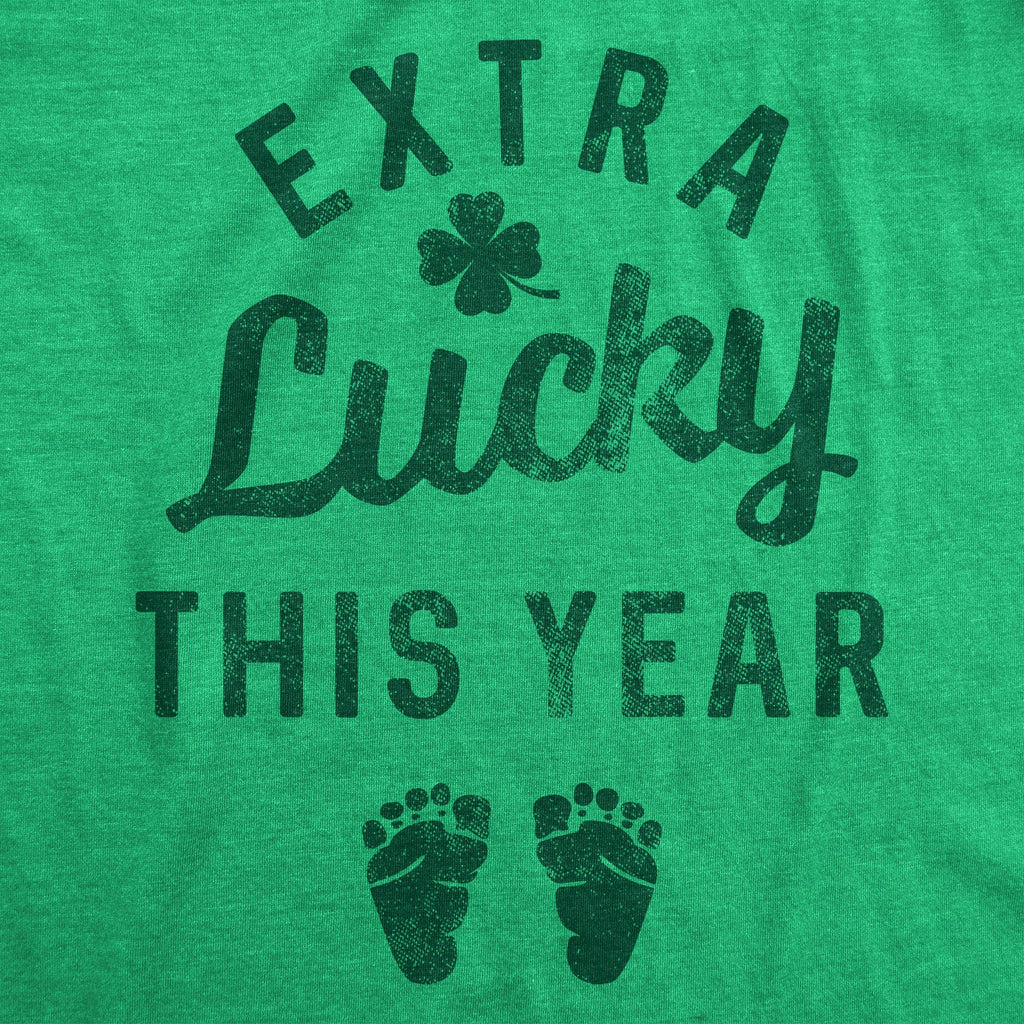 Extra Lucky This Year Maternity T Shirt