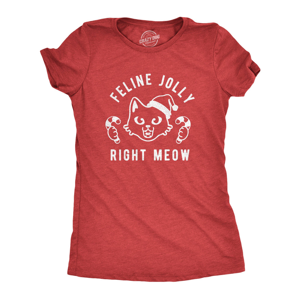 Feline Jolly Right Now Women's T Shirt