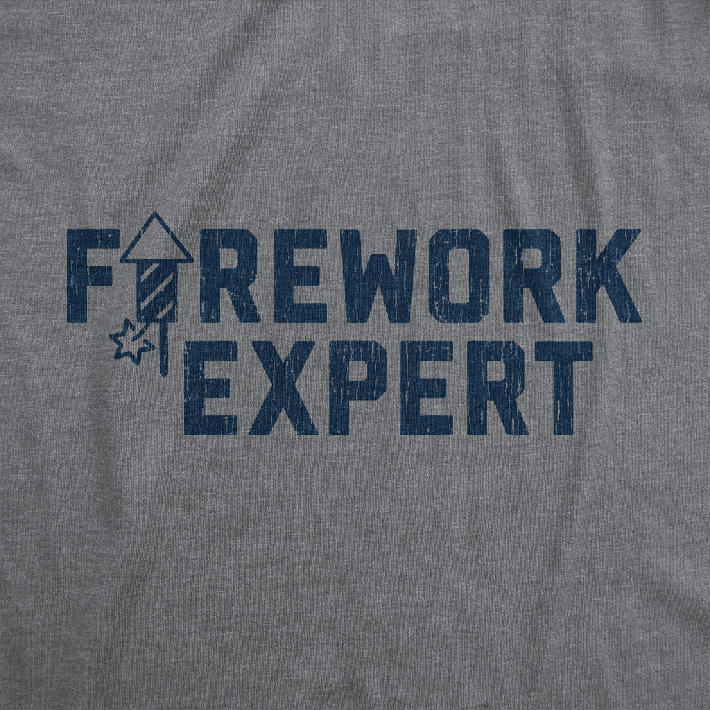 Firework Expert Men's T Shirt