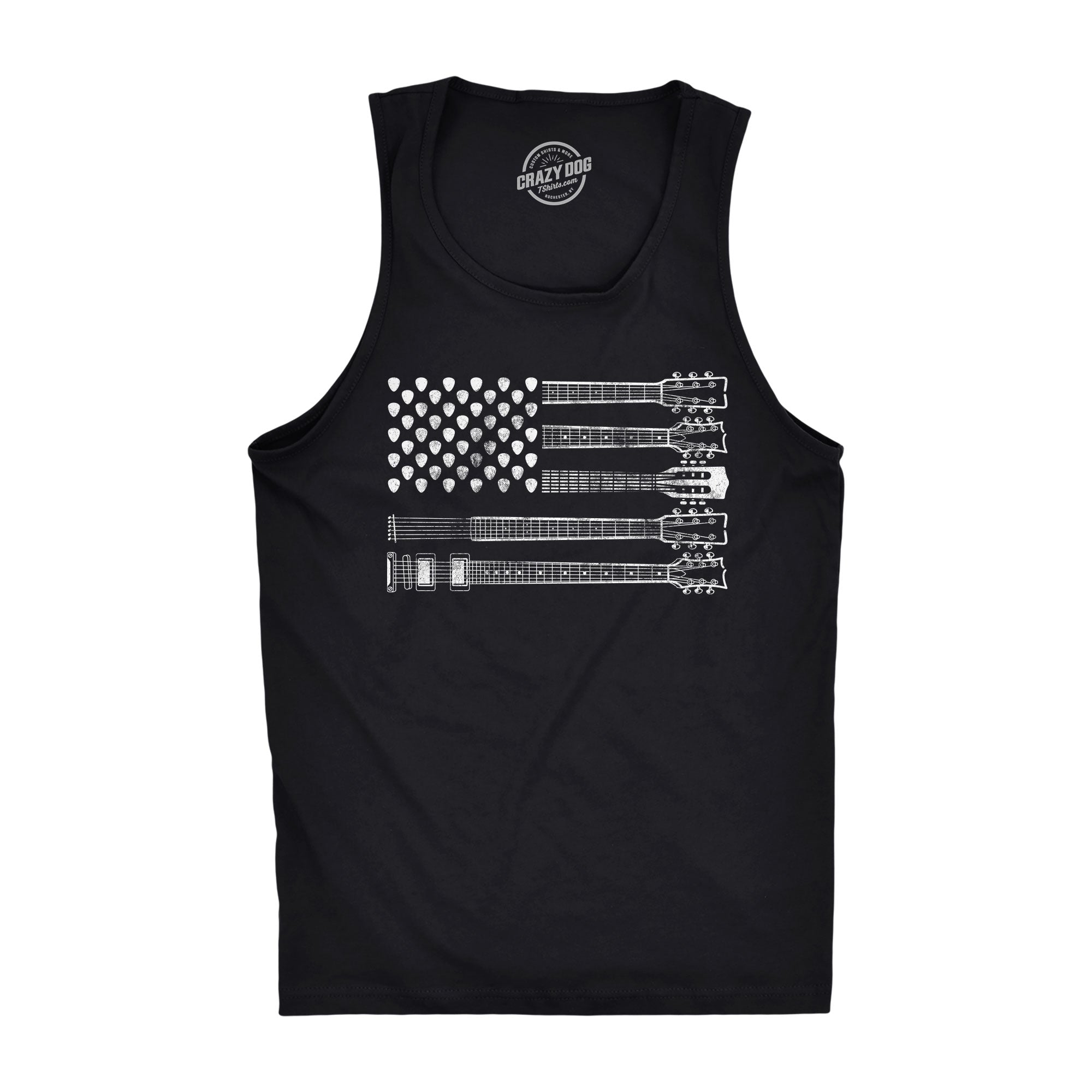 Guitar Flag Men's Tank Top
