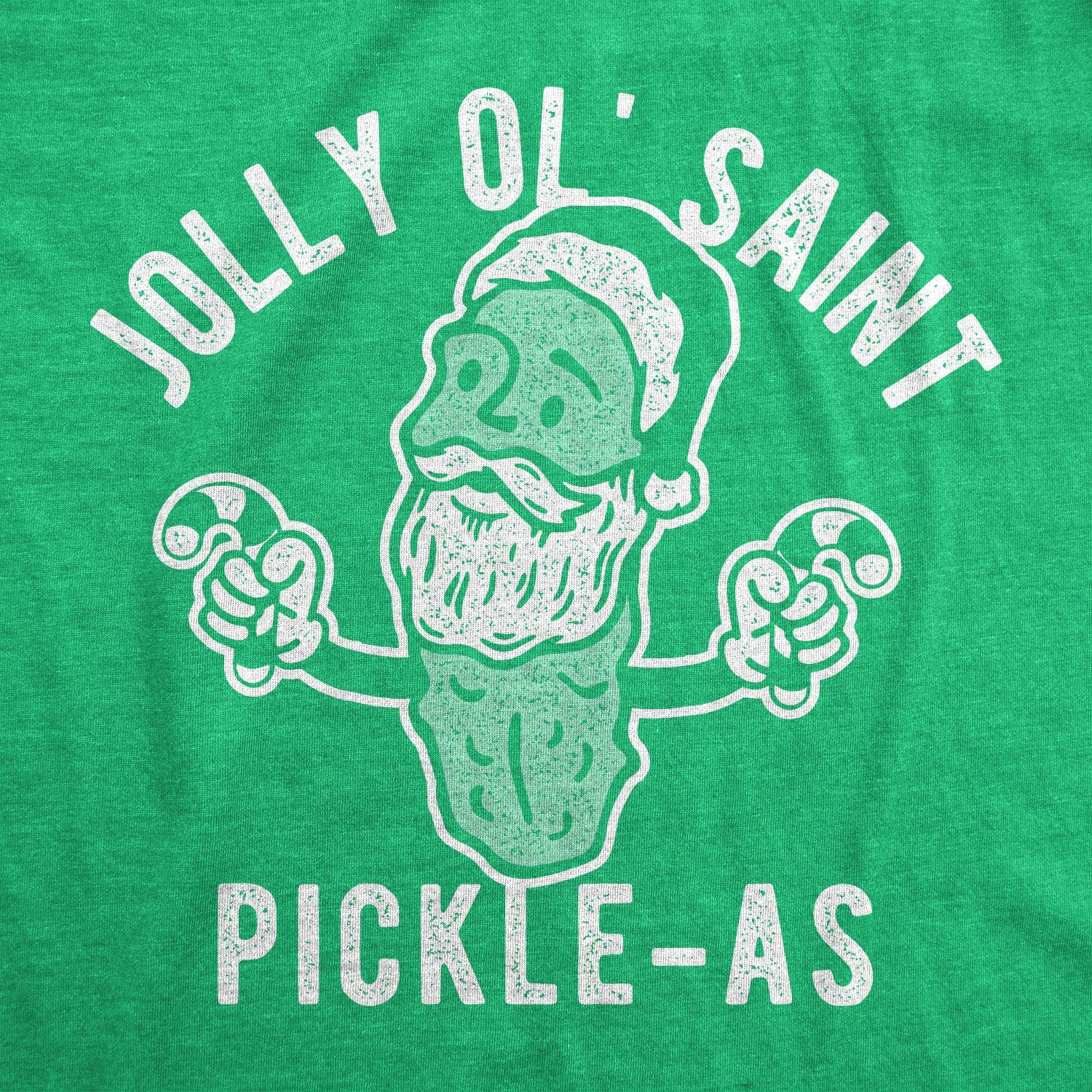Jolly Ol Saint Pickle-as Men's T Shirt