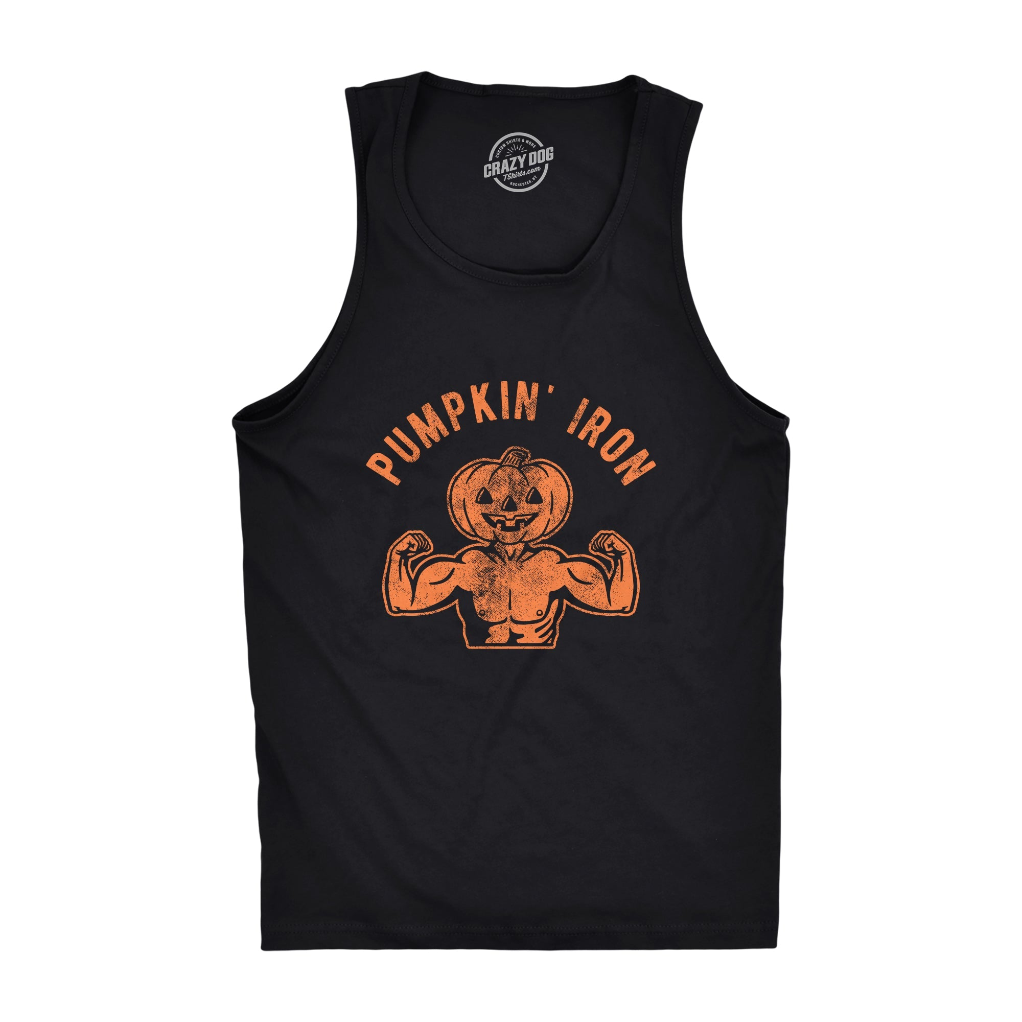Pumpkin Iron Men's Tank Top