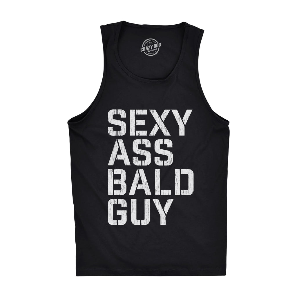 Sexy Ass Bald Guy Men's Tank Top