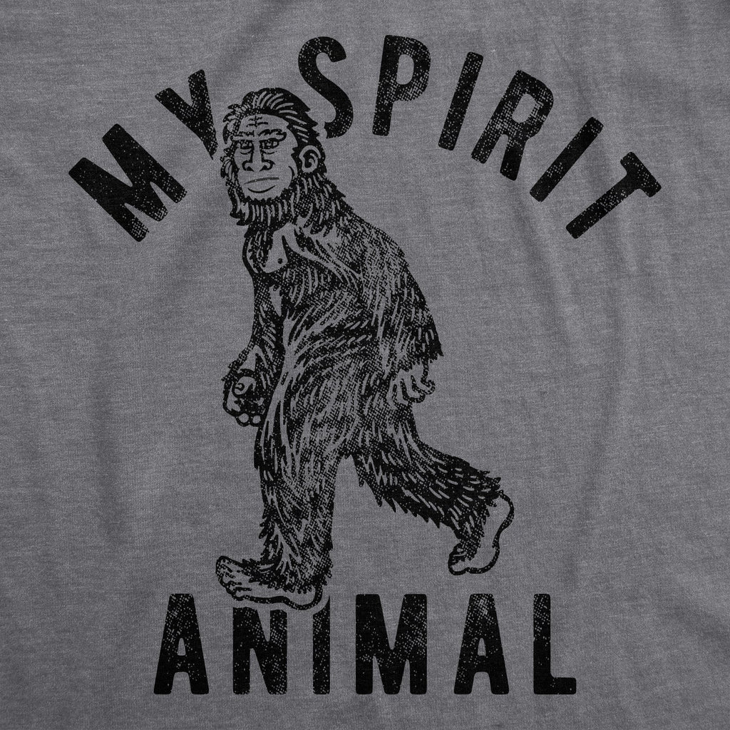My Spirit Animal: Bigfoot Men's T Shirt