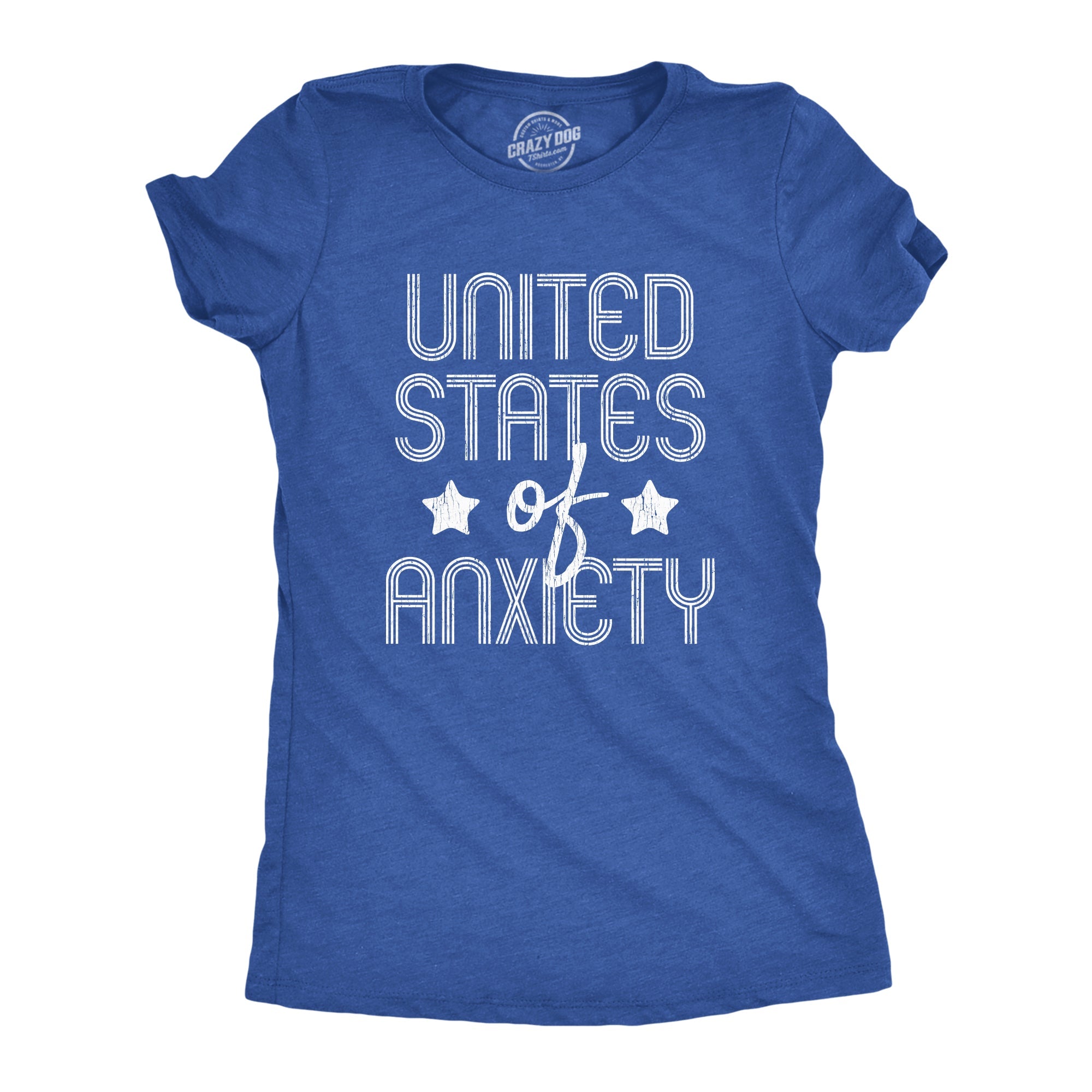 United States Of Anxiety Women's T Shirt