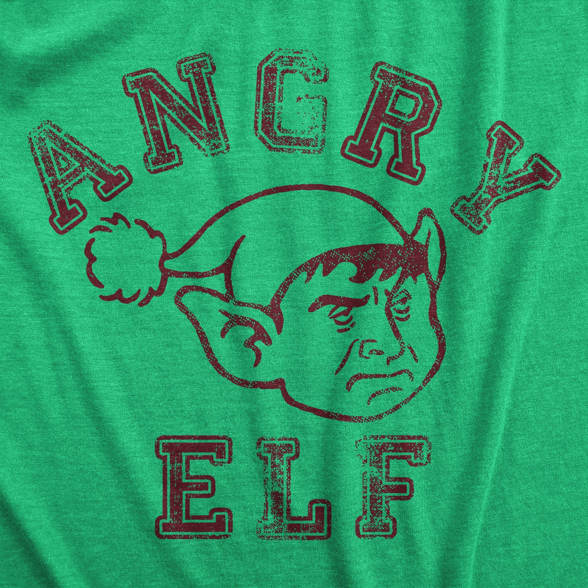 Angry Elf Women's T Shirt