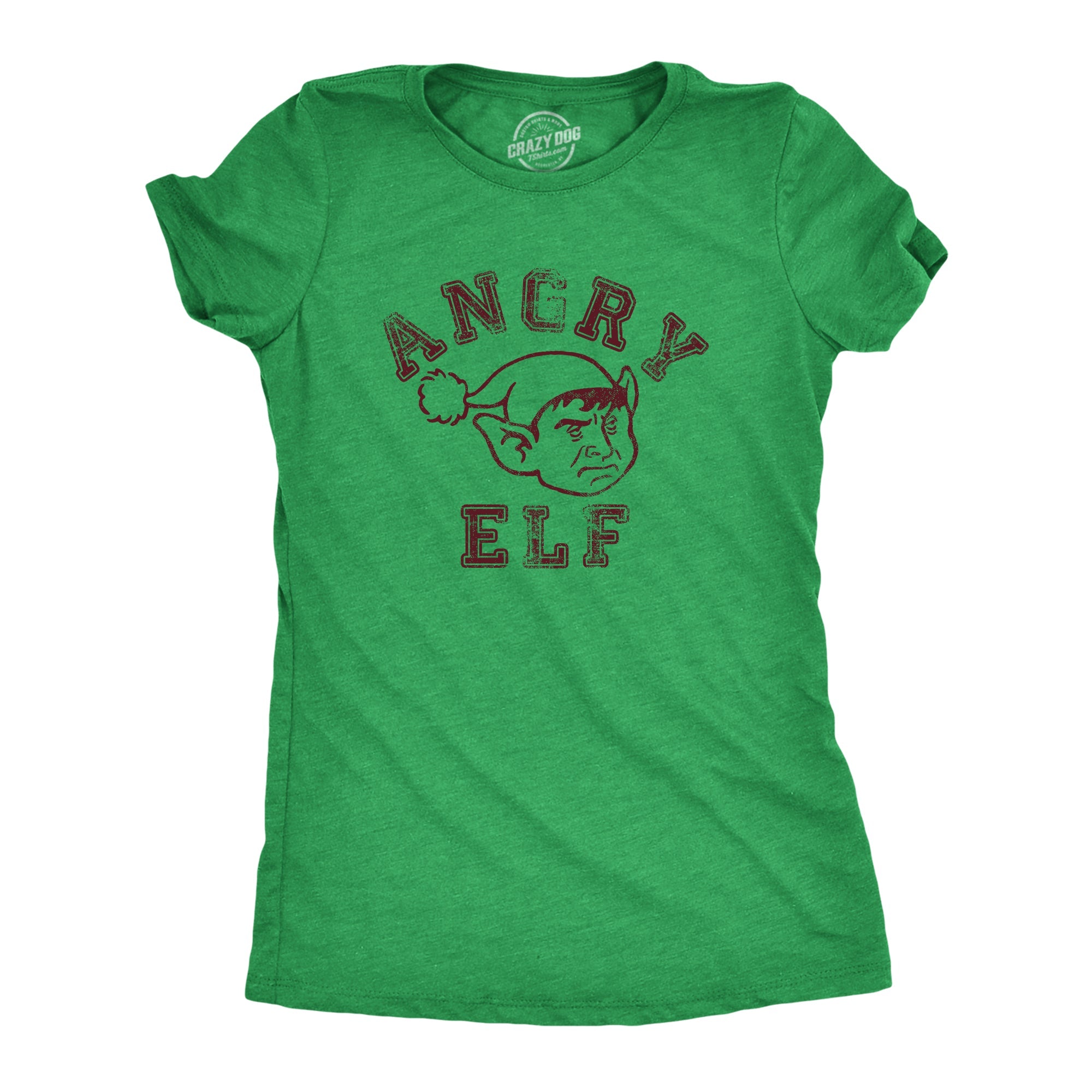 Angry Elf Women's T Shirt