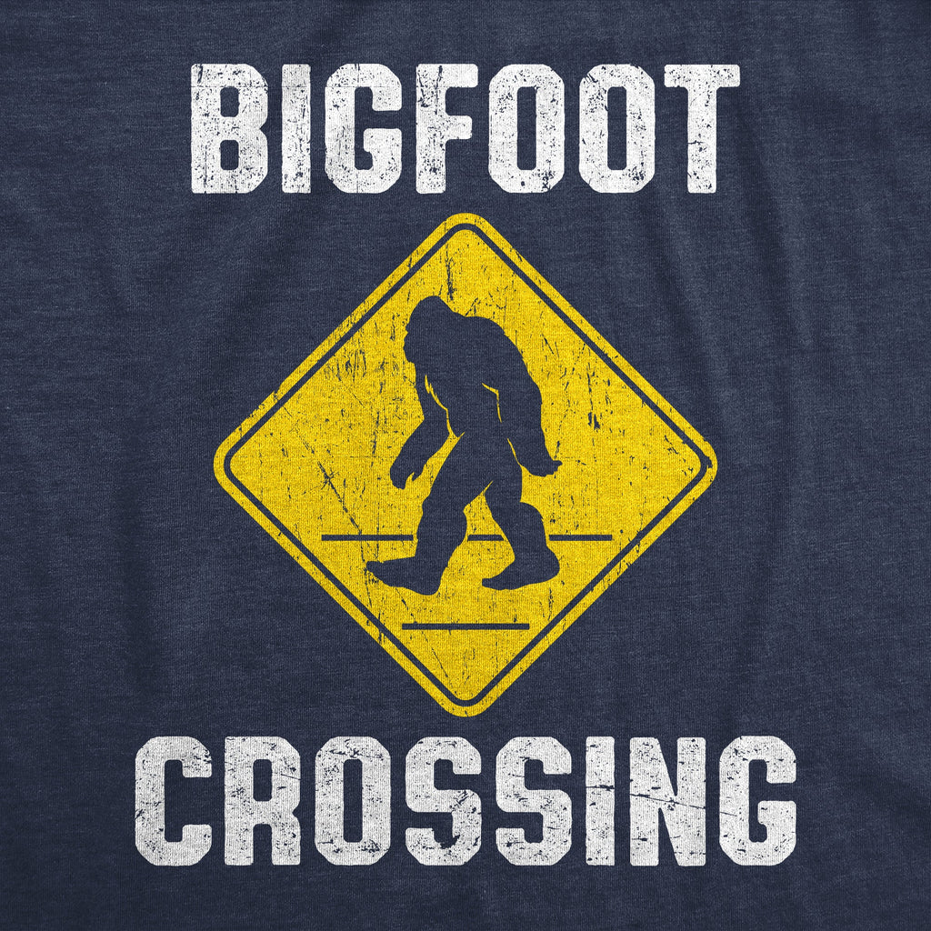 Bigfoot Crossing Men's T Shirt