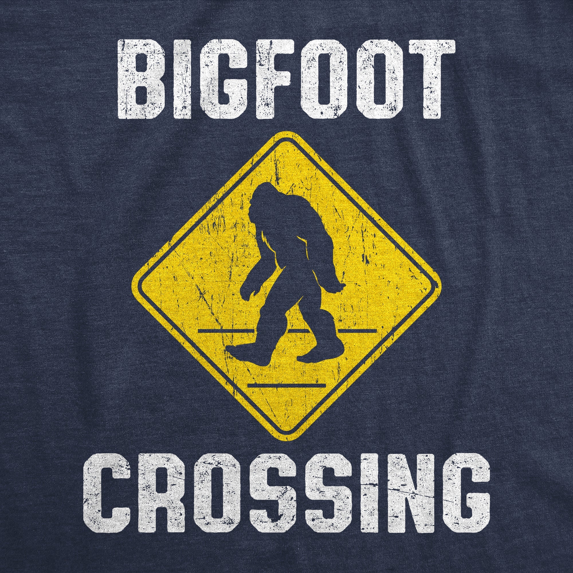 Bigfoot Crossing Men's T Shirt