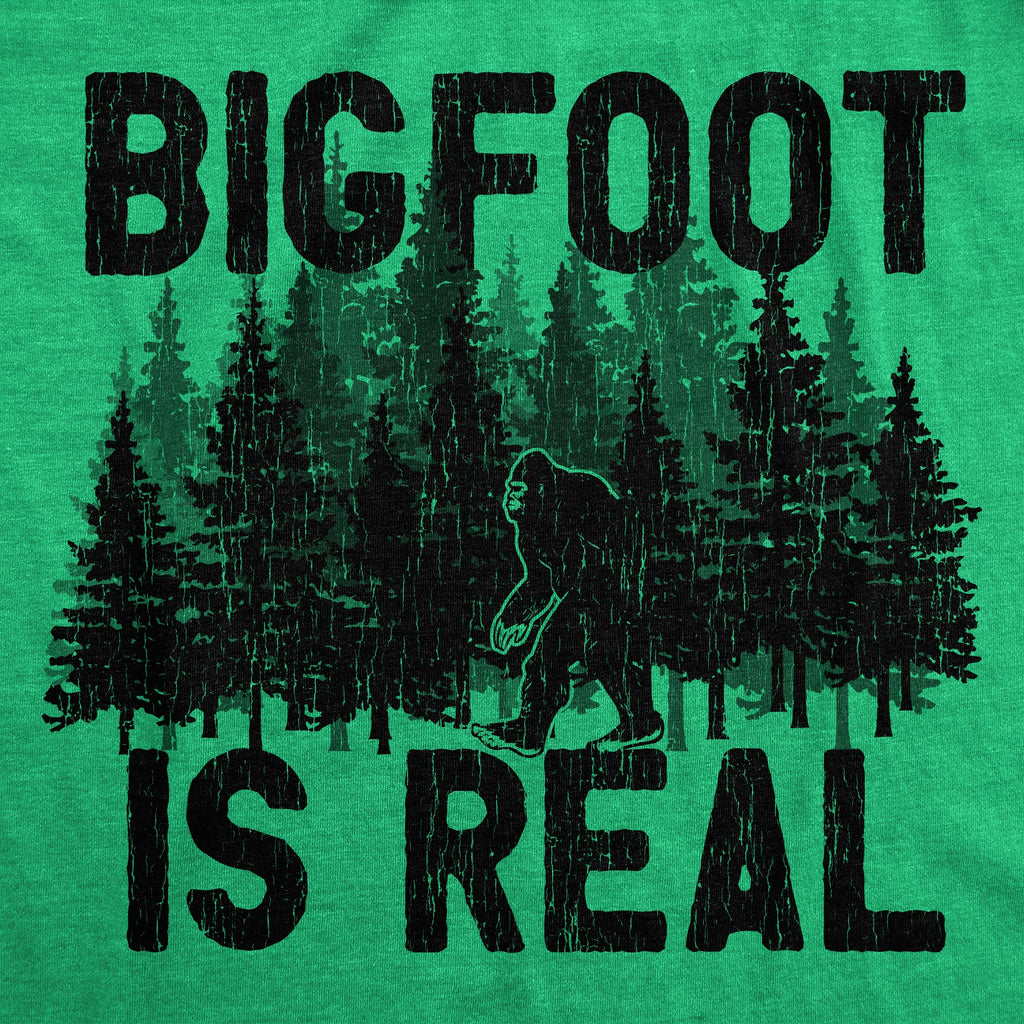 Bigfoot Is Real Men's T Shirt