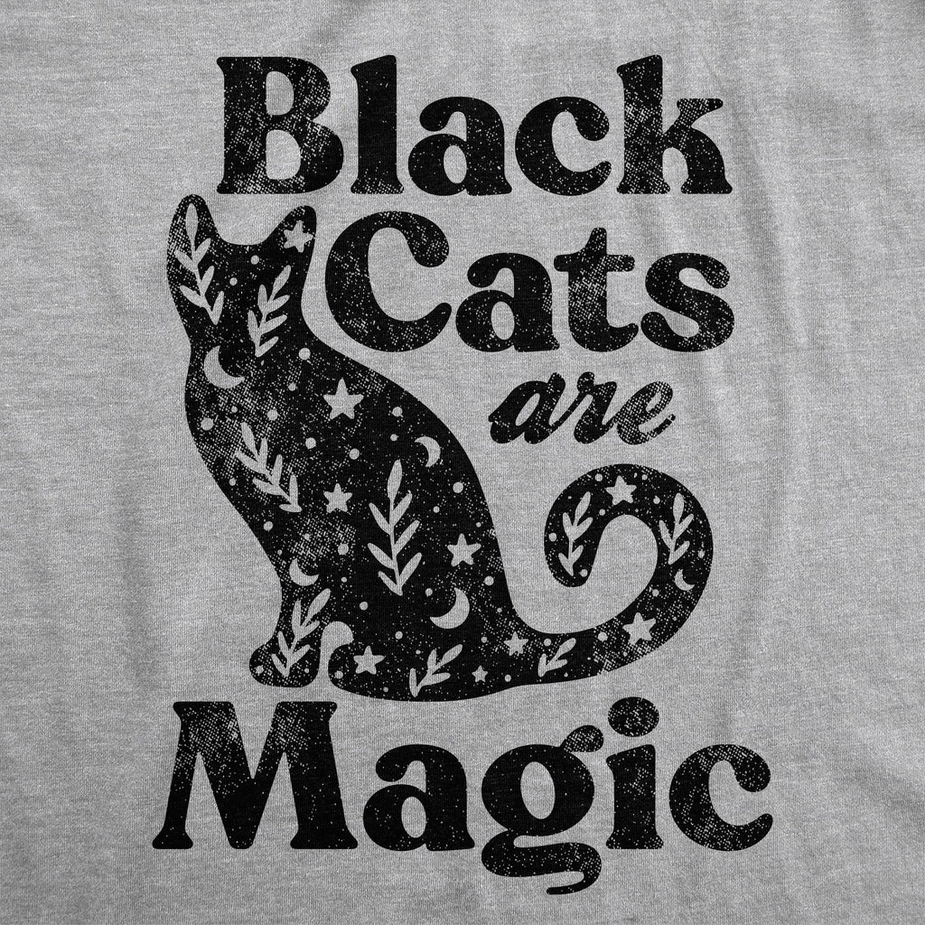Black Cats Are Magic Women's T Shirt