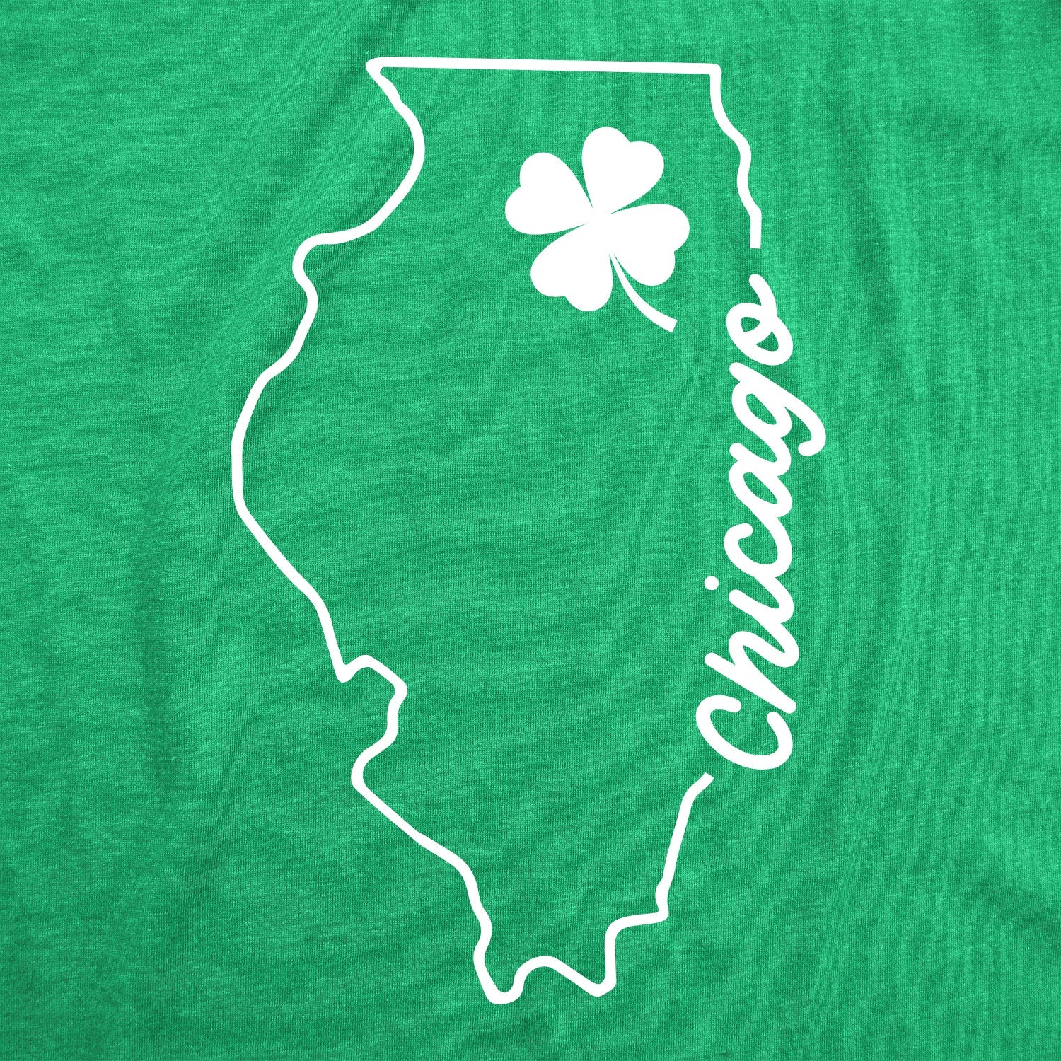 Chicago Illinois Saint Patrick's Men's T Shirt
