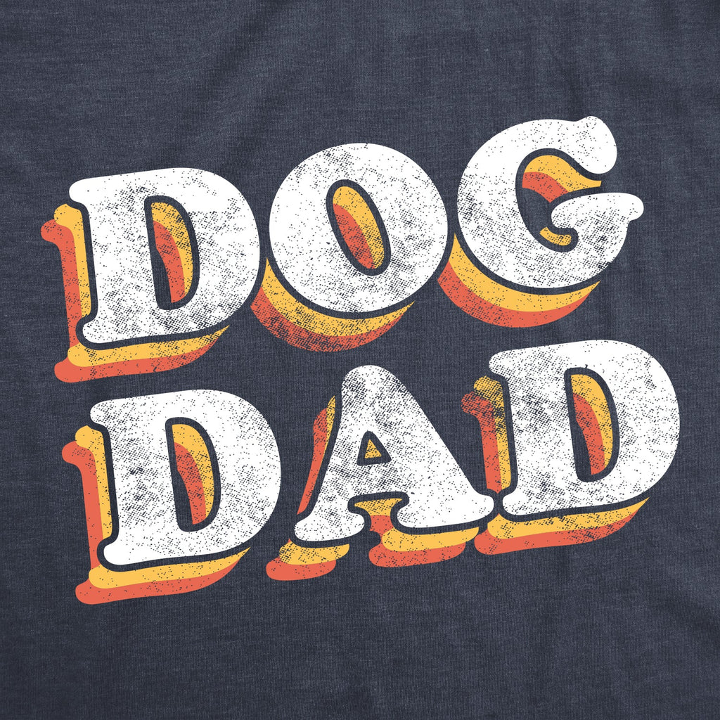 Dog Dad Retro Men's T Shirt