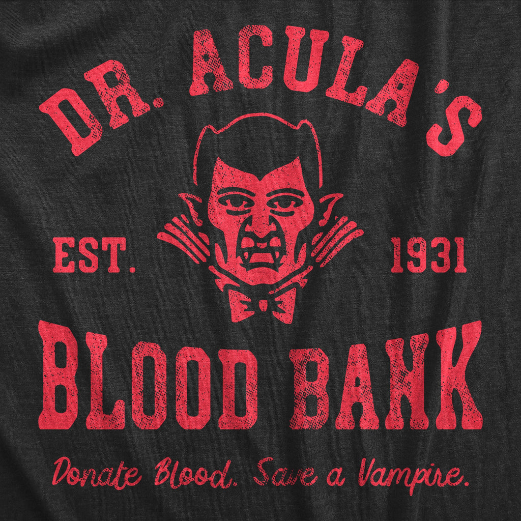 Dr Aculas Blood Bank Men's T Shirt