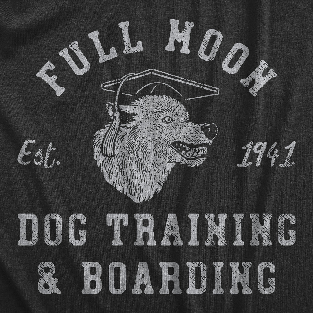 Full Moon Dog Training And Boarding Men's T Shirt