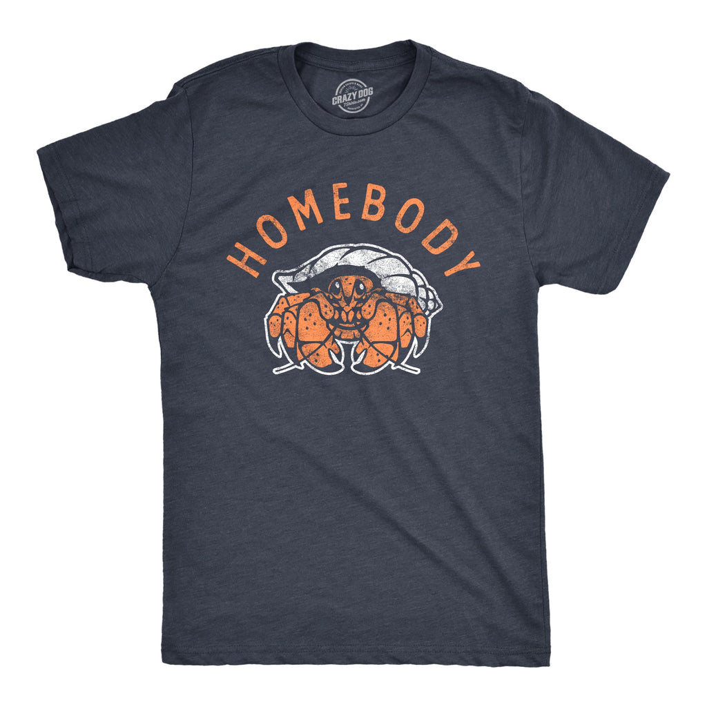 Homebody Crab Men's T Shirt