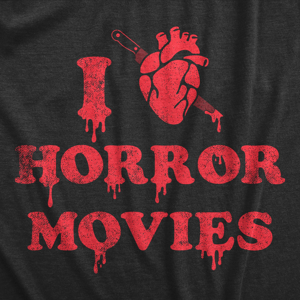 I Heart Horror Movies Men's T Shirt