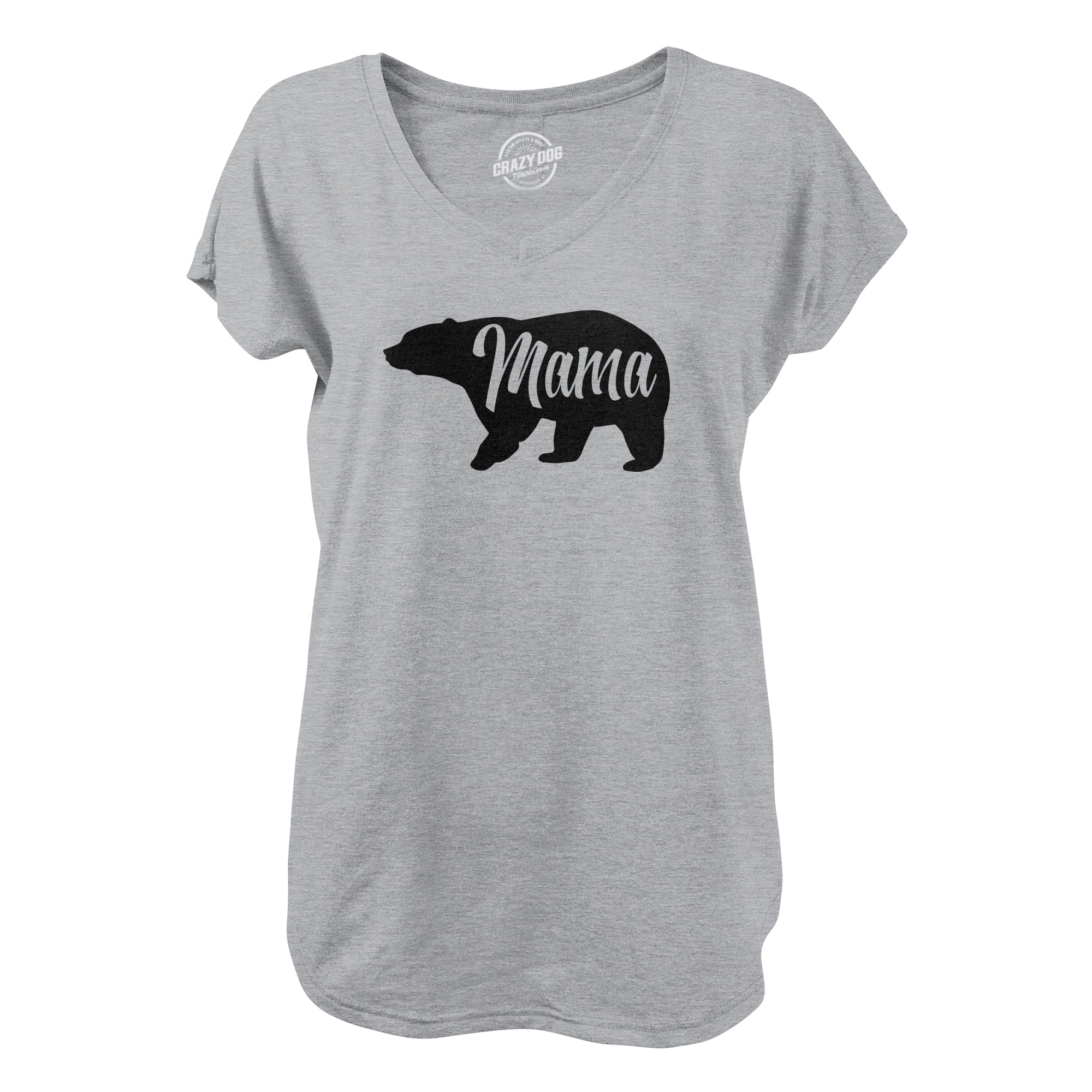 Mama Bear Womens V-Neck