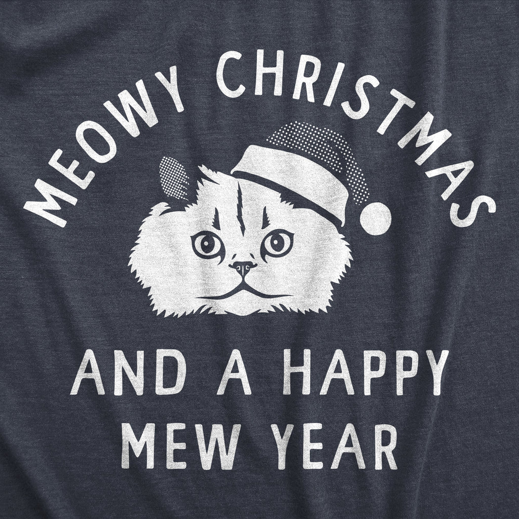 Meowy Christmas Men's T Shirt