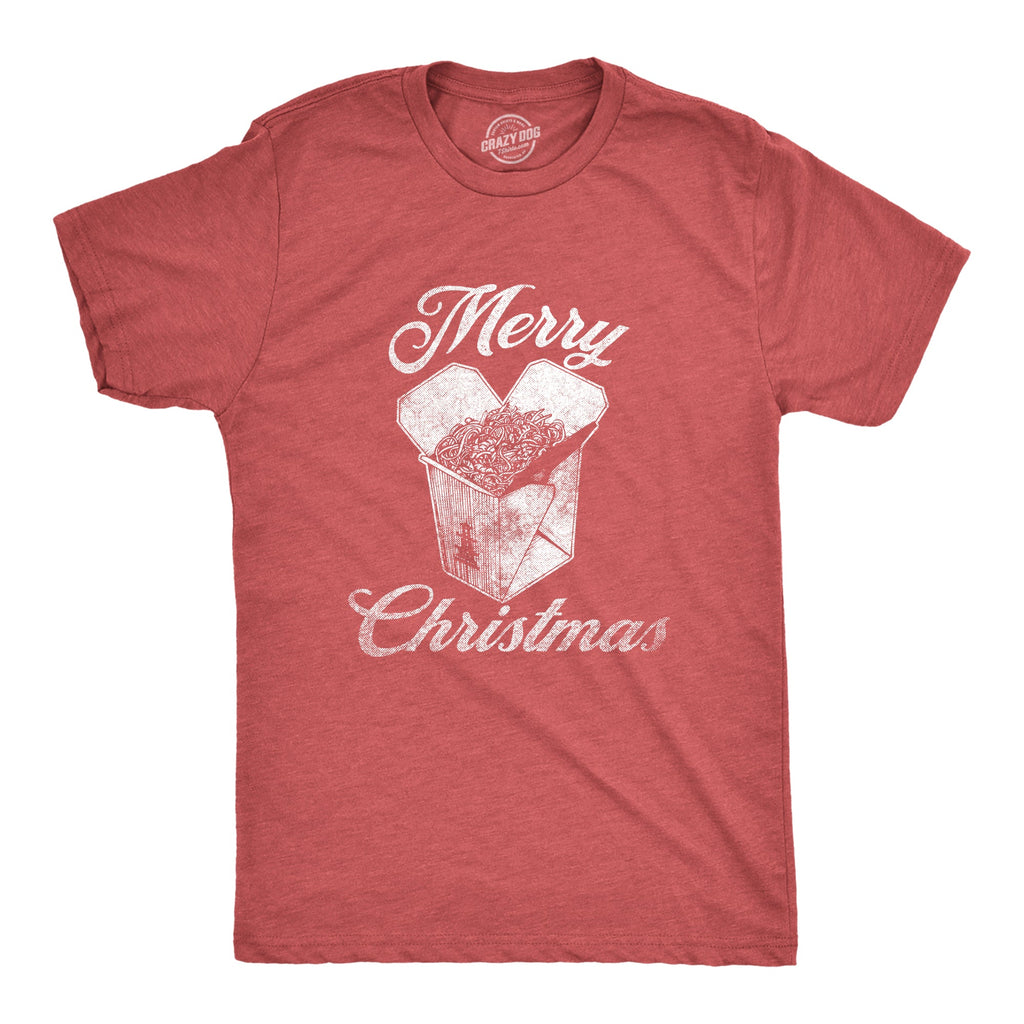 Merry Christmas Takeout Men's T Shirt