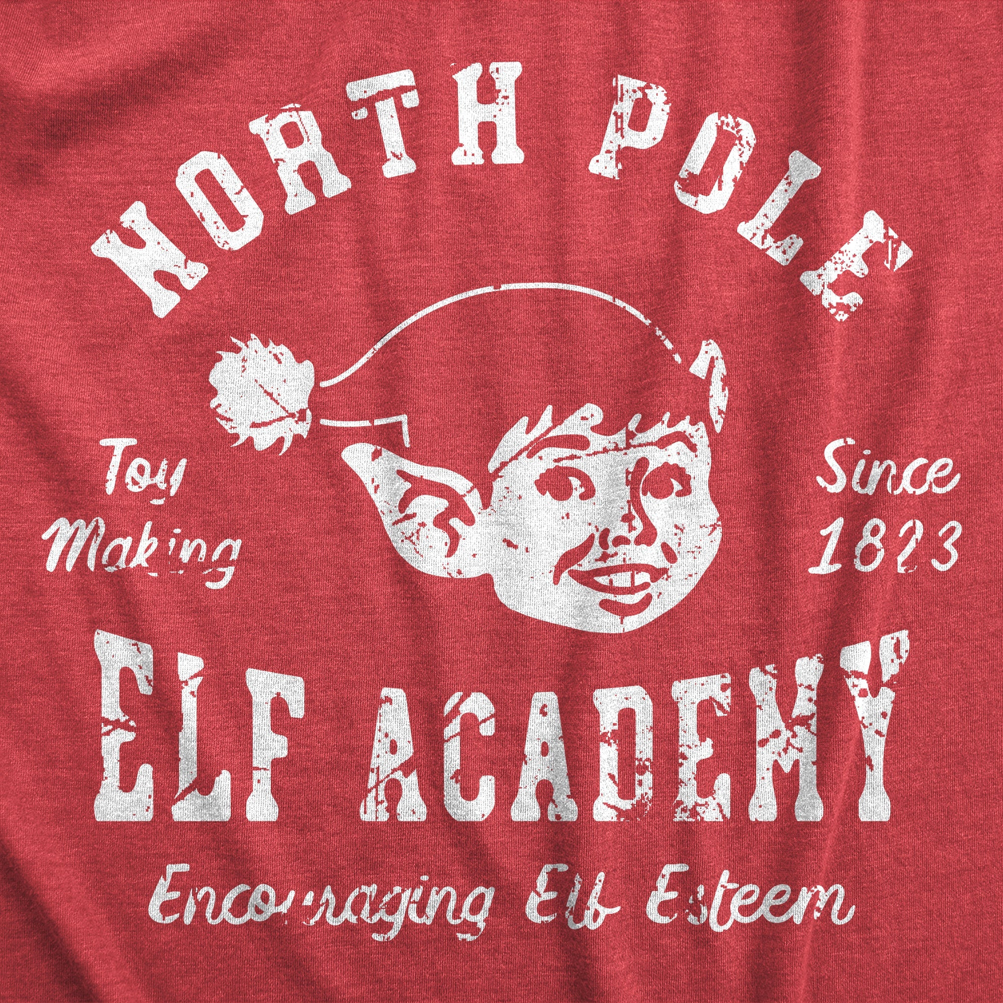 North Pole Elf Academy Men's T Shirt