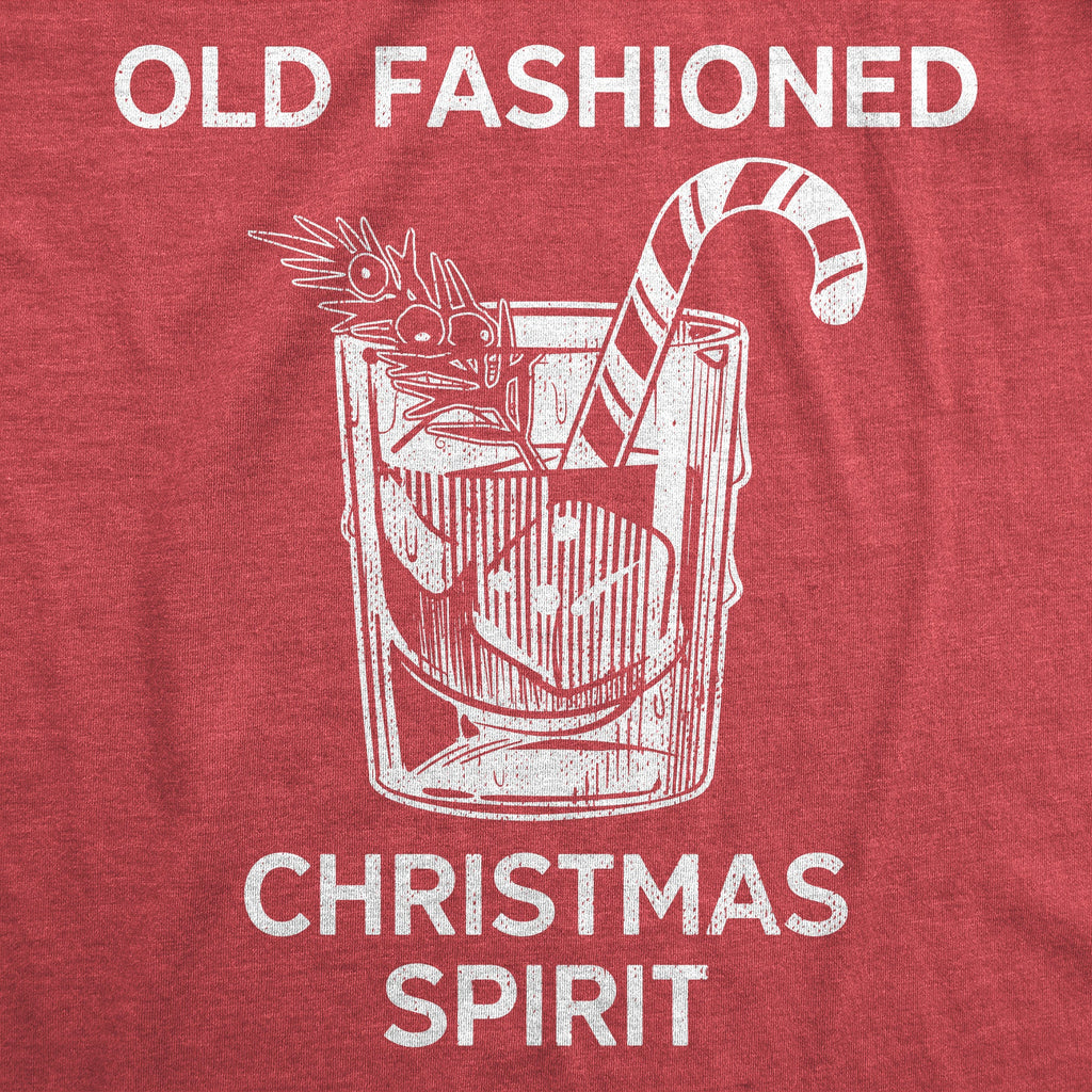 Old Fashioned Christmas Spirit Men's T Shirt