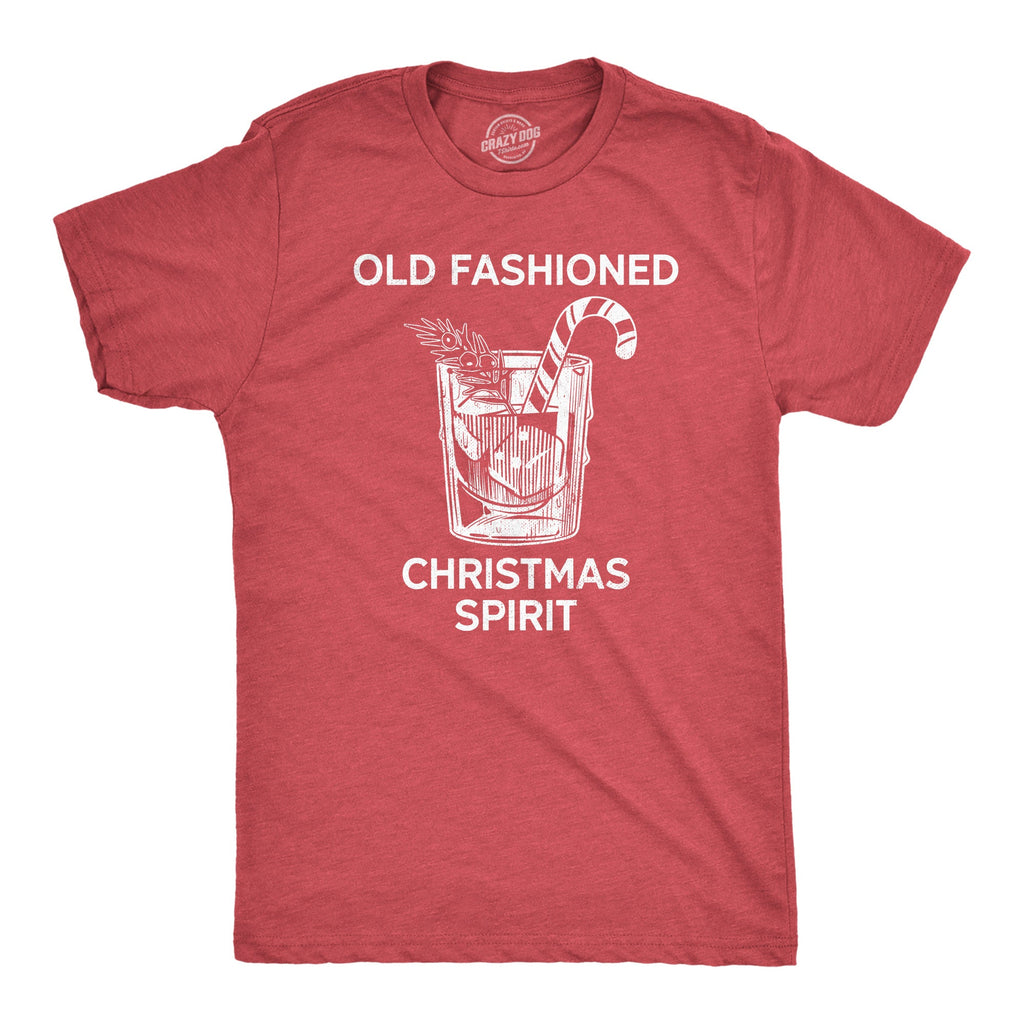 Old Fashioned Christmas Spirit Men's T Shirt