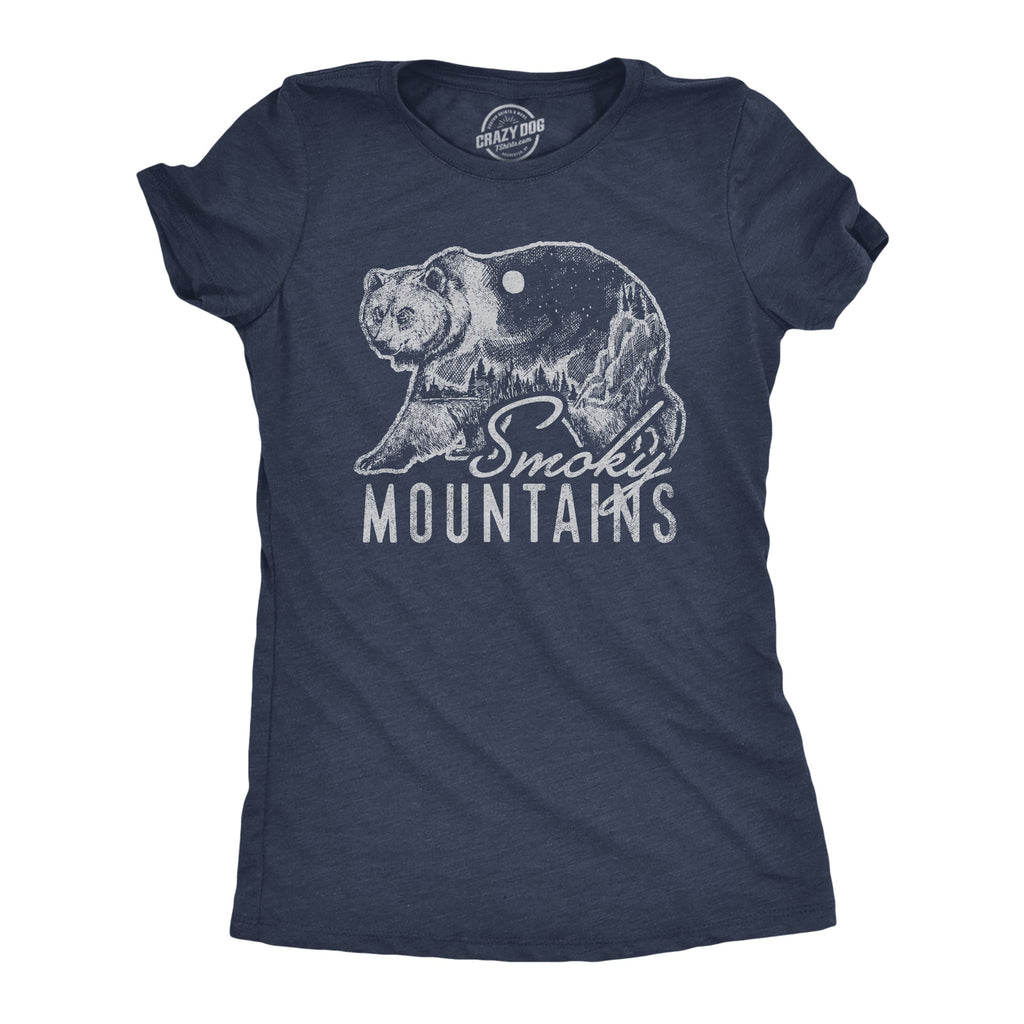 Retro Smoky Mountains Women's T Shirt