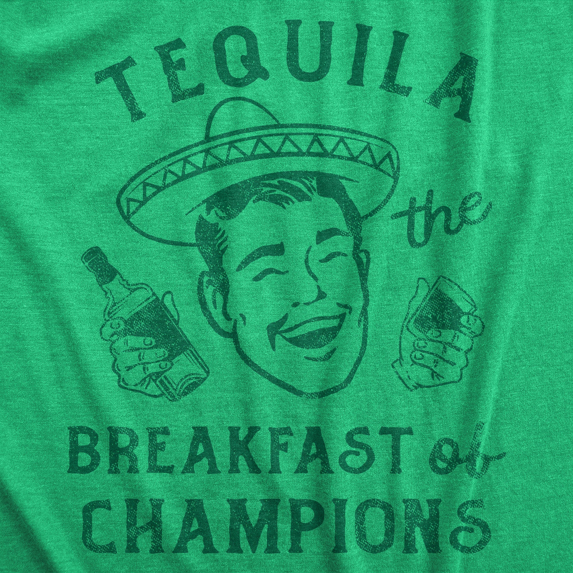 Tequila The Breakfast Of Champions Men's T Shirt